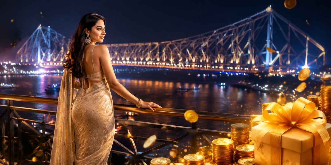 Kolkata evening with traditional card play and sport betting vibes